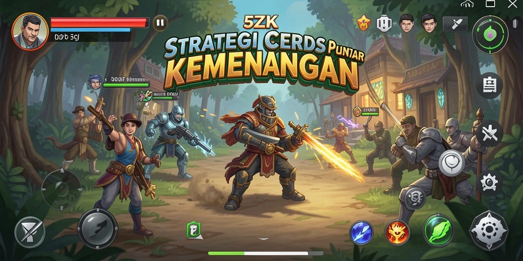 Tampilan gameplay menarik dari 5ZK dengan strategi mendalam.