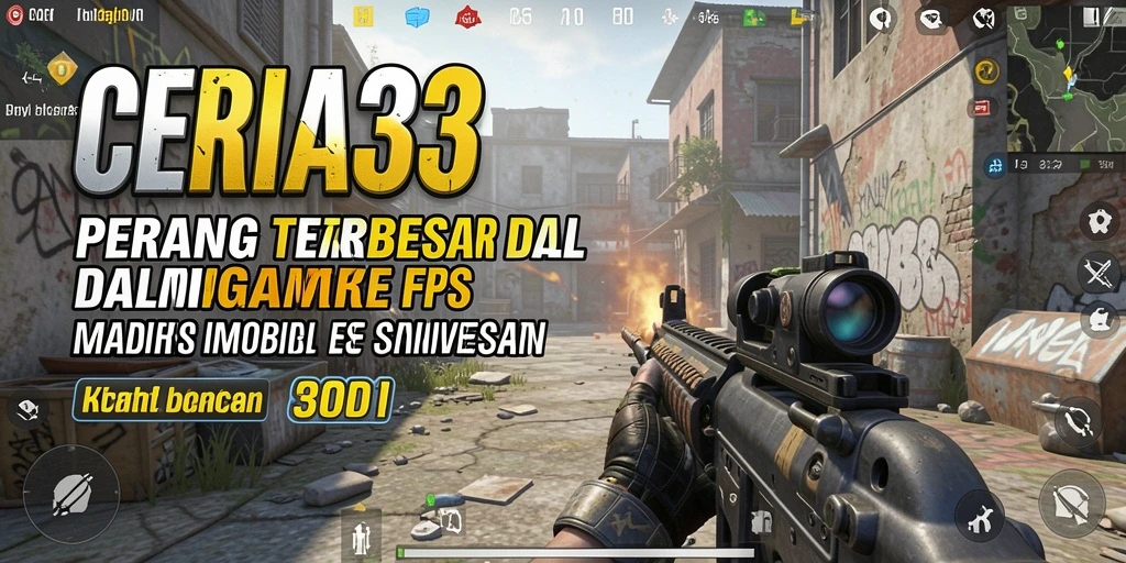 Gameplay intens dan seru di CERIA33 dengan pertempuran epik.