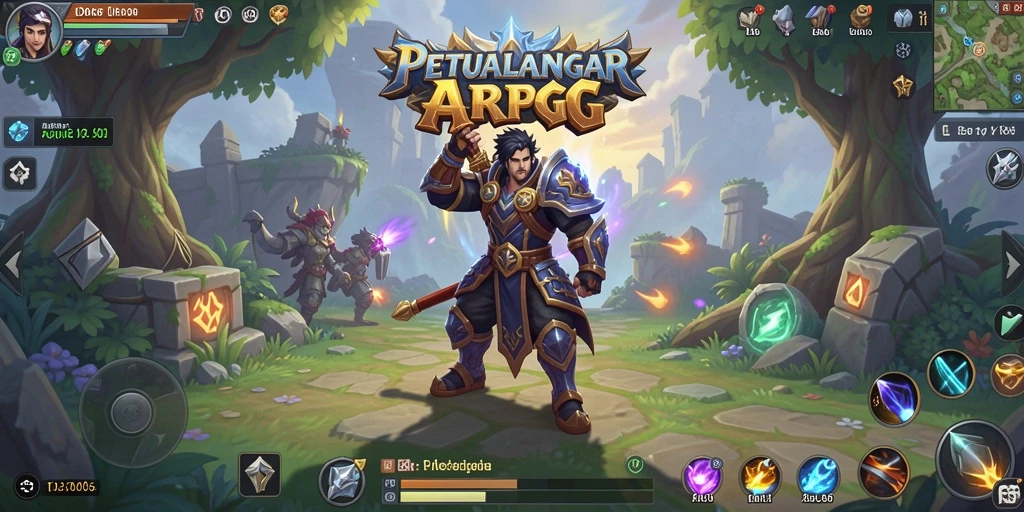 Tampilan menarik dari gameplay D06 dalam pertempuran epik.
