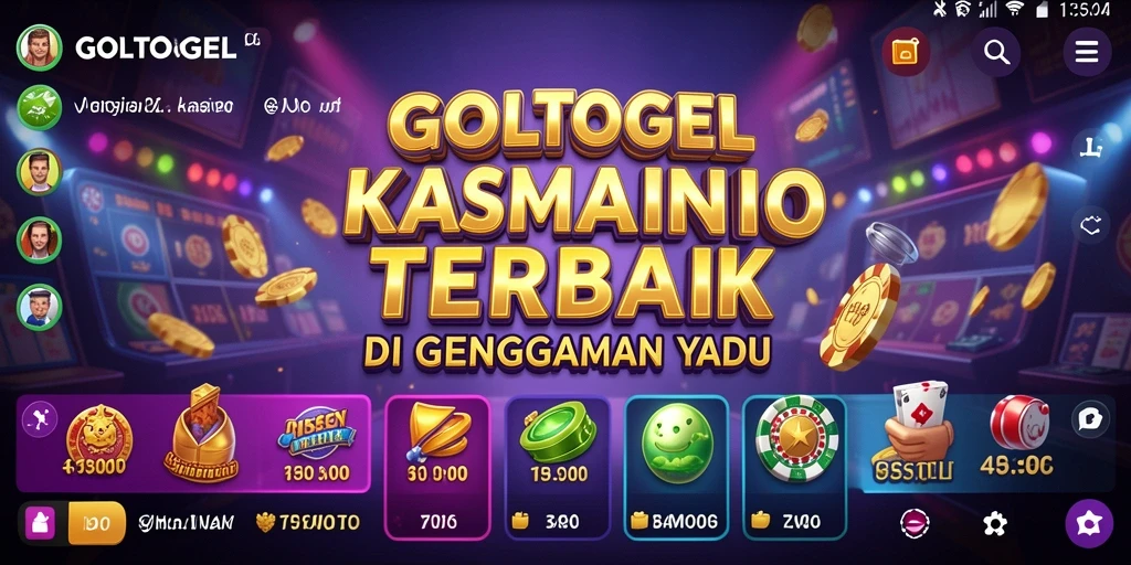 Tampilkan gameplay seru dari GOLTOGEL dengan antarmuka yang menarik.
