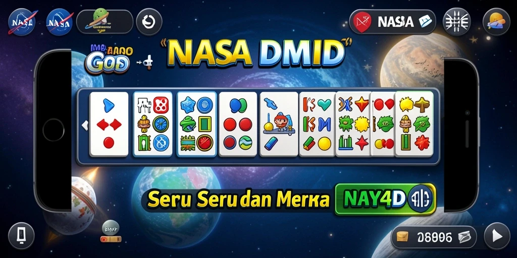 Screenshot gameplay <strong>NASA4D</strong> menampilkan pemain yang bersaing dalam permainan domino.